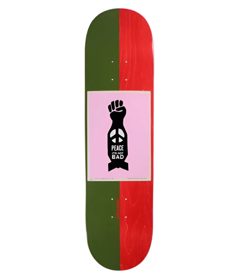 Chocolate - Trahan Peace Not Bad Deck (8.25")